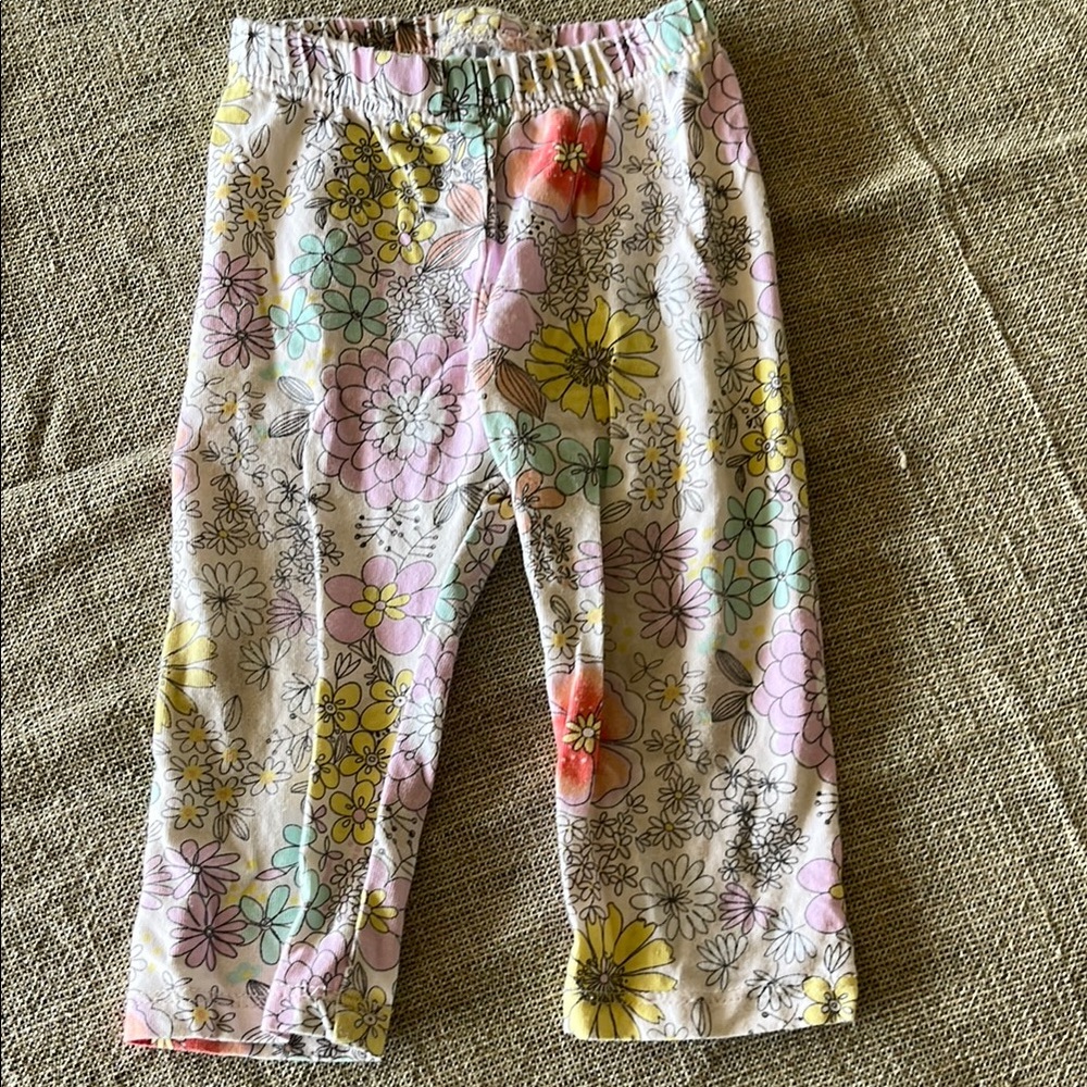 Floral baby Pants